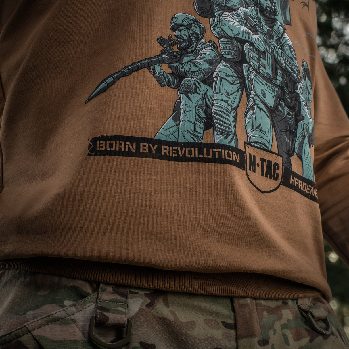 M-Tac Hoodie Freedom in Coyote Brown, alternate view 35