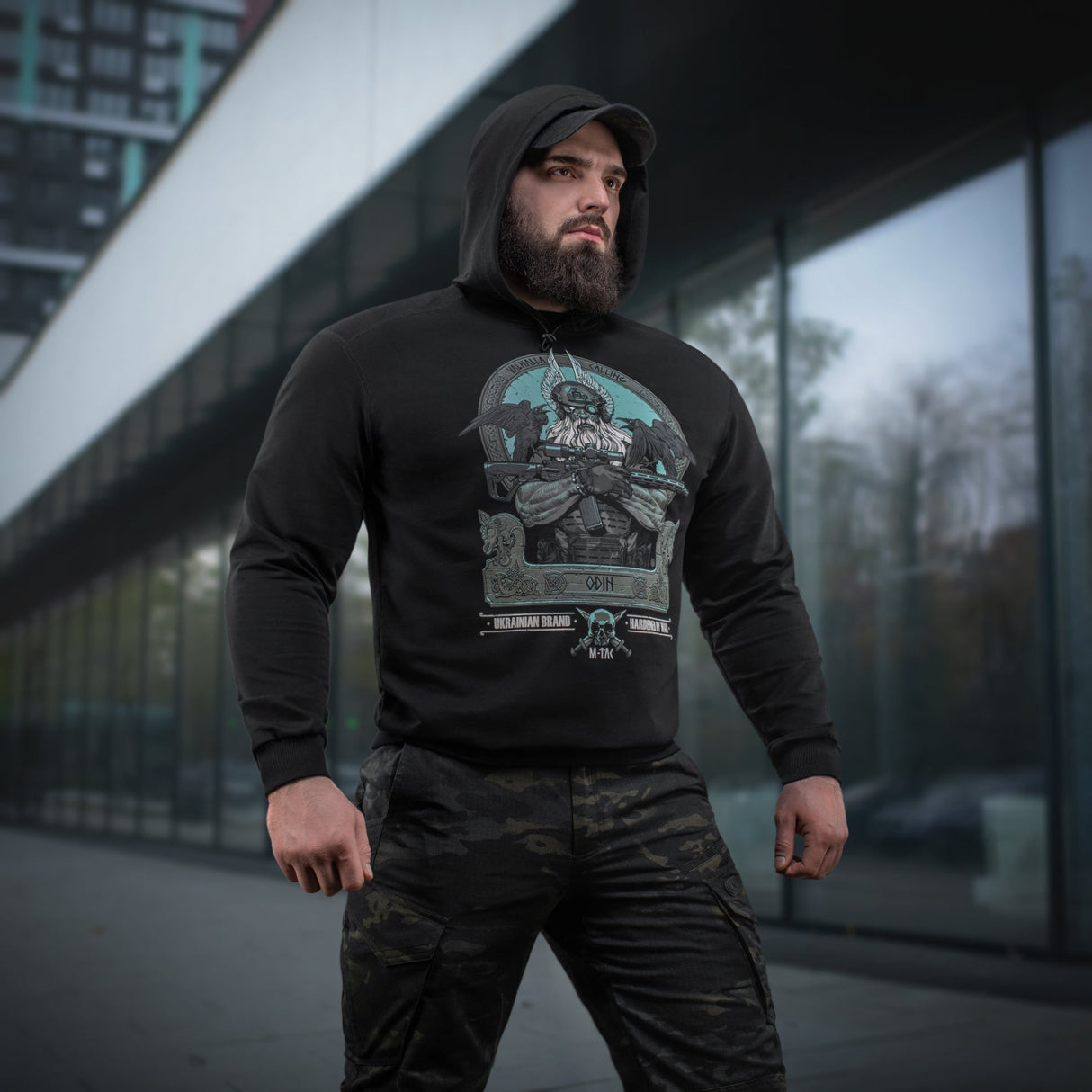 M-Tac Hoodie Odin in Black, alternate view 30