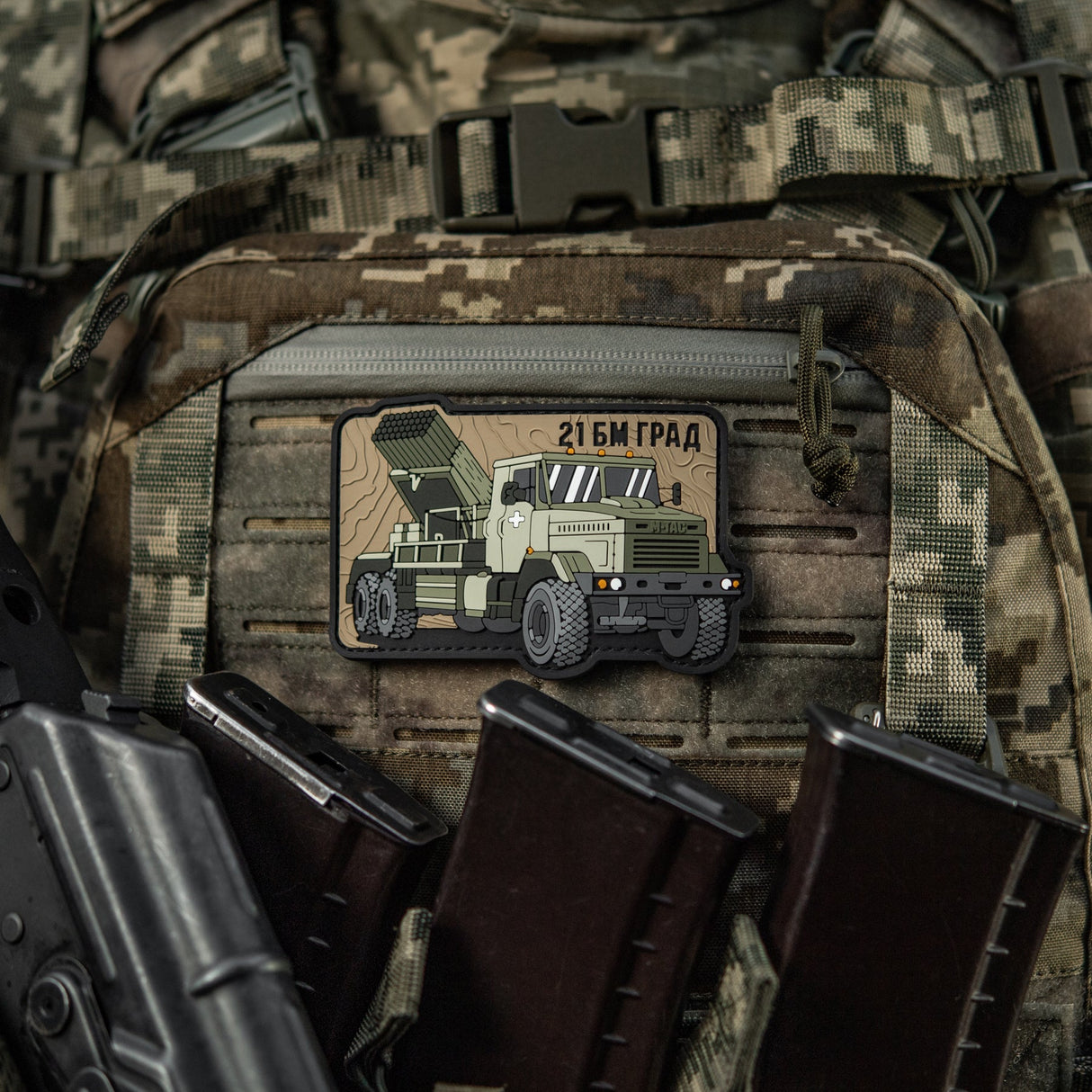 M-Tac BM-21 Grad PVC Patch, alternate view 10