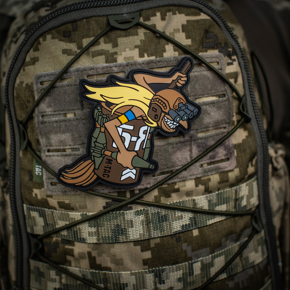 M-Tac Baba Yaga Vertical PVC Patch, alternate view 4