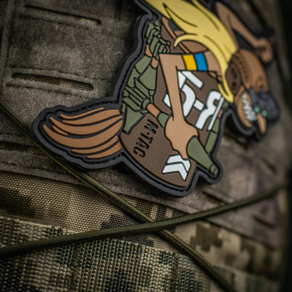 M-Tac Baba Yaga Vertical PVC Patch, alternate view 6