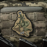 M-Tac 120mm Mortar PVC Patch, alternate view 12