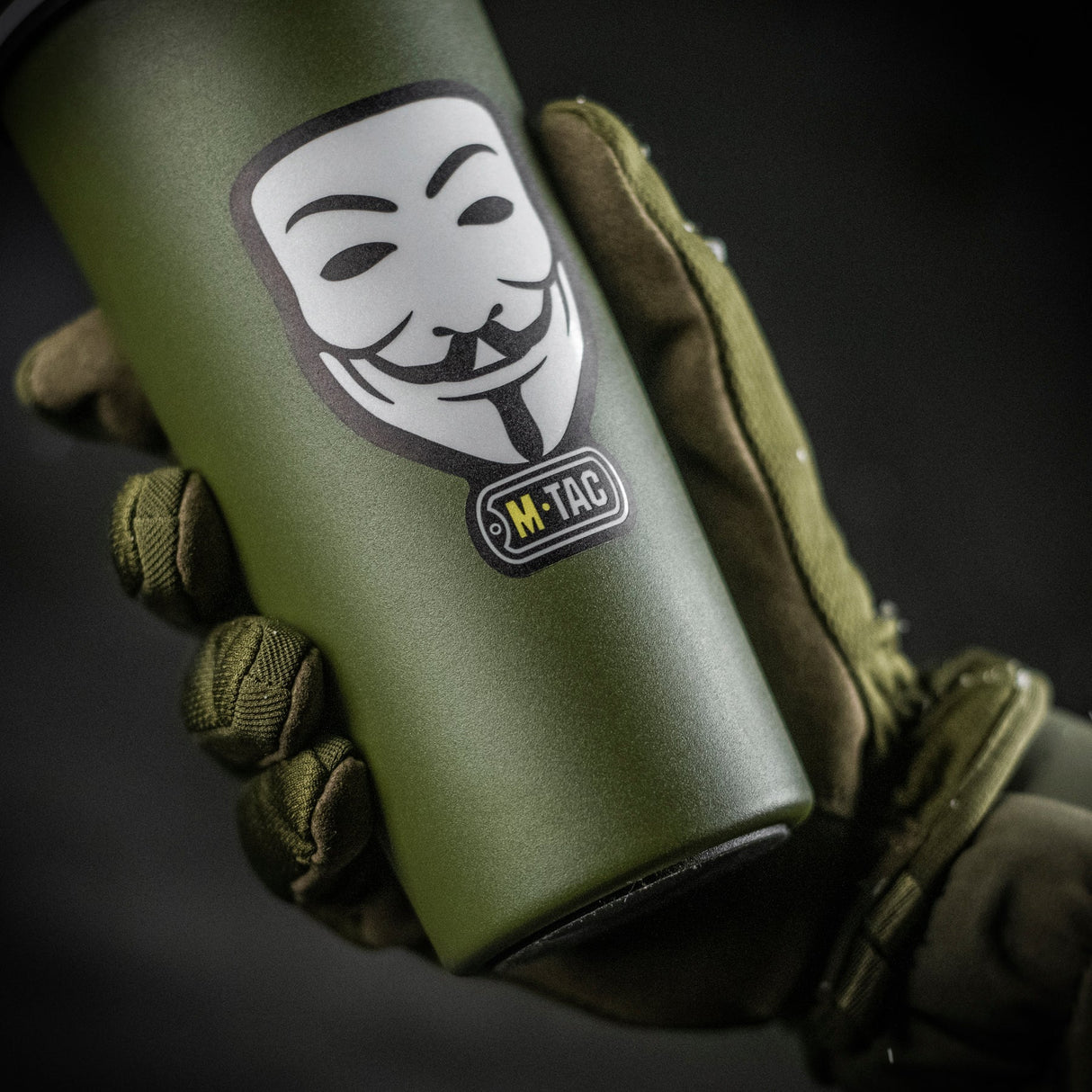 M-Tac Anonymous Reflective Sticker in Black, alternate view 8