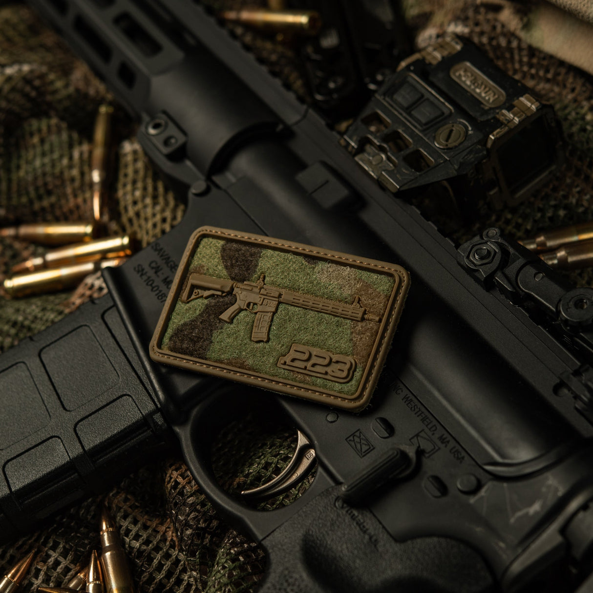 M-Tac Patch AR-15 PVC, alternate view 45