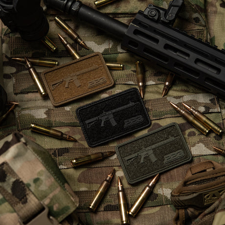 M-Tac Patch AR-15 PVC in Coyote, alternate view 2