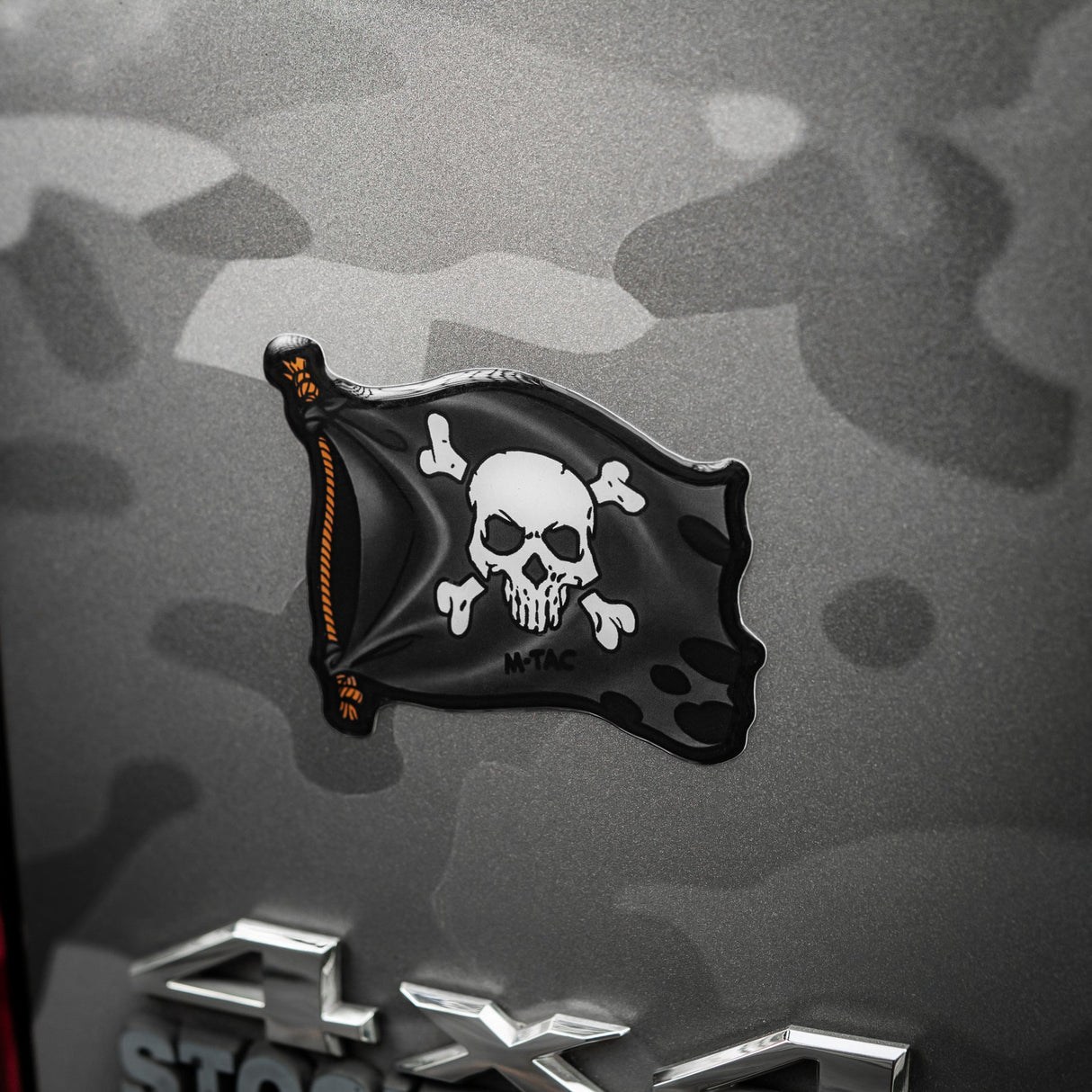 M-Tac Sticker Jolly Roger in Black, alternate view 11