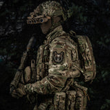 M-Tac Patch Owl Embroidery in Black, alternate view 3