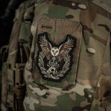 M-Tac Patch Owl Embroidery in Black, alternate view 4