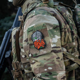 M-Tac Patch Red Beard in Black, alternate view 12
