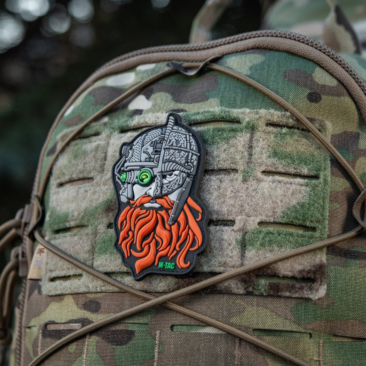 M-Tac Patch Red Beard in Black, alternate view 14