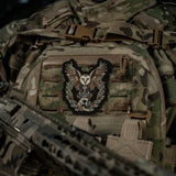 M-Tac Patch Owl Embroidery in Black, alternate view 9
