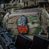 M-Tac Patch Red Beard in Black, alternate view 5
