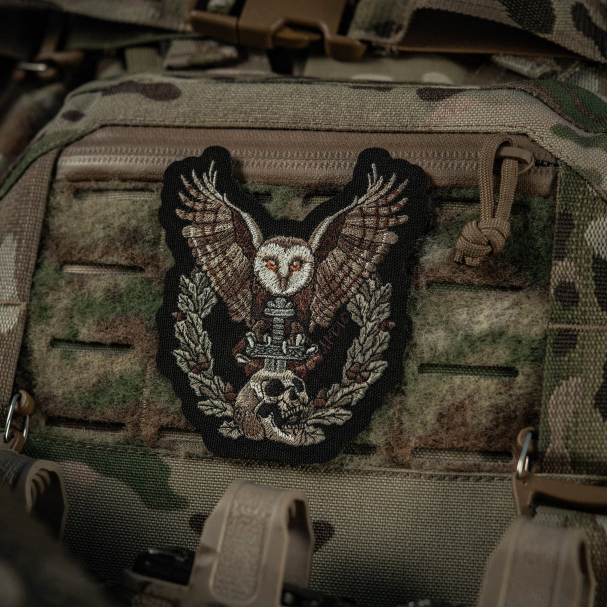M-Tac Patch Owl Embroidery in Black, alternate view 14