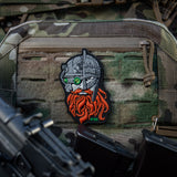 M-Tac Patch Red Beard in Black, alternate view 6