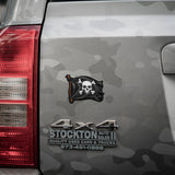 M-Tac Sticker Jolly Roger in Black, alternate view 7