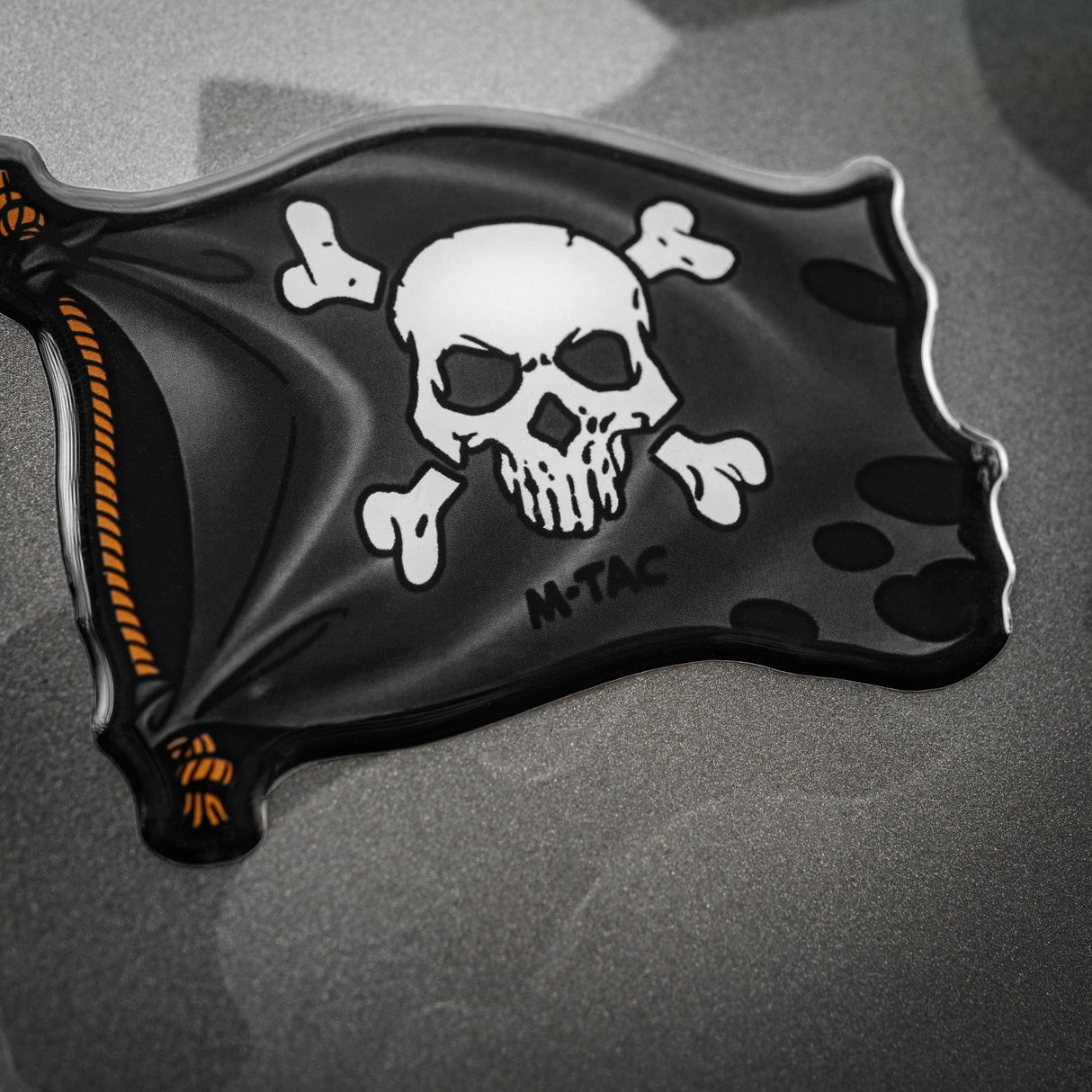 M-Tac Sticker Jolly Roger in Black, alternate view 10