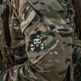 M-Tac Smile Glow-in-the-Dark Patch in Black, alternate view 16
