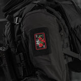 M-Tac Patch Ornament Poppy Embroidery in Black, alternate view 38