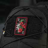M-Tac Patch Ornament Poppy Embroidery in Black, alternate view 42