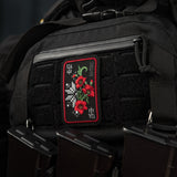 M-Tac Patch Ornament Poppy Embroidery in Black, alternate view 30