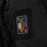 M-Tac Patch Ornament Poppy Embroidery in Black, alternate view 23