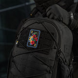 M-Tac Patch Ornament Poppy Embroidery in Black, alternate view 24