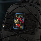 M-Tac Patch Ornament Poppy Embroidery in Black, alternate view 25