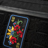 M-Tac Patch Ornament Poppy Embroidery in Black, alternate view 28