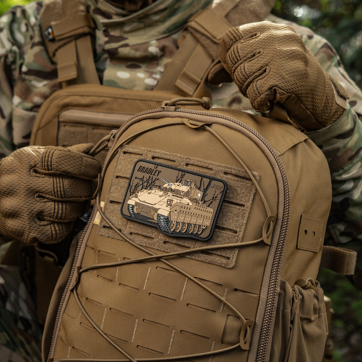 M-Tac Morale Patch Bradley (PVC), alternate view 5