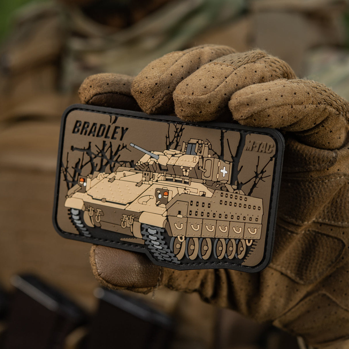M-Tac Morale Patch Bradley (PVC), alternate view 3