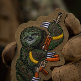 M-Tac Patch Sloth Embroidery in Coyote Brown, alternate view 3