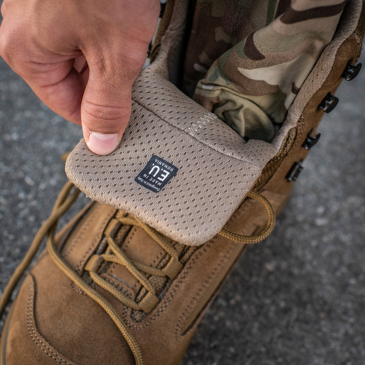 M-Tac Tactical Summer Boots in Coyote Brown, alternate view 26