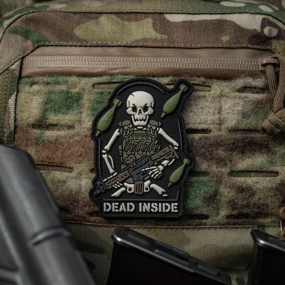 M-Tac Patch Dead Inside PVC in Olive Drab, alternate view 13