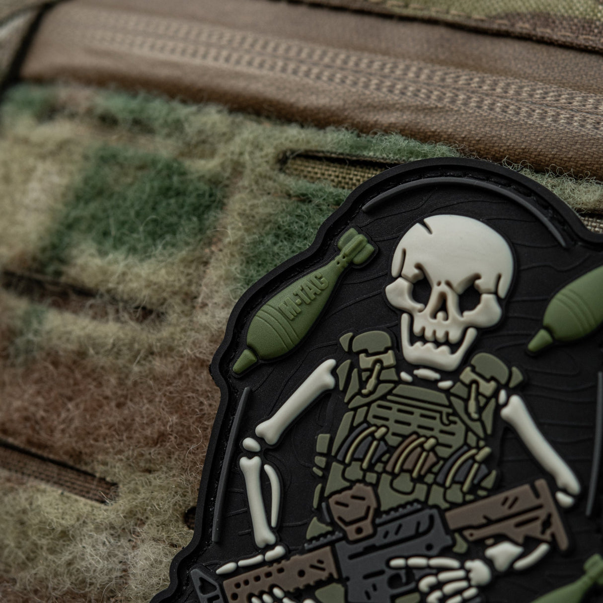M-Tac Patch Dead Inside PVC in Olive Drab, alternate view 15