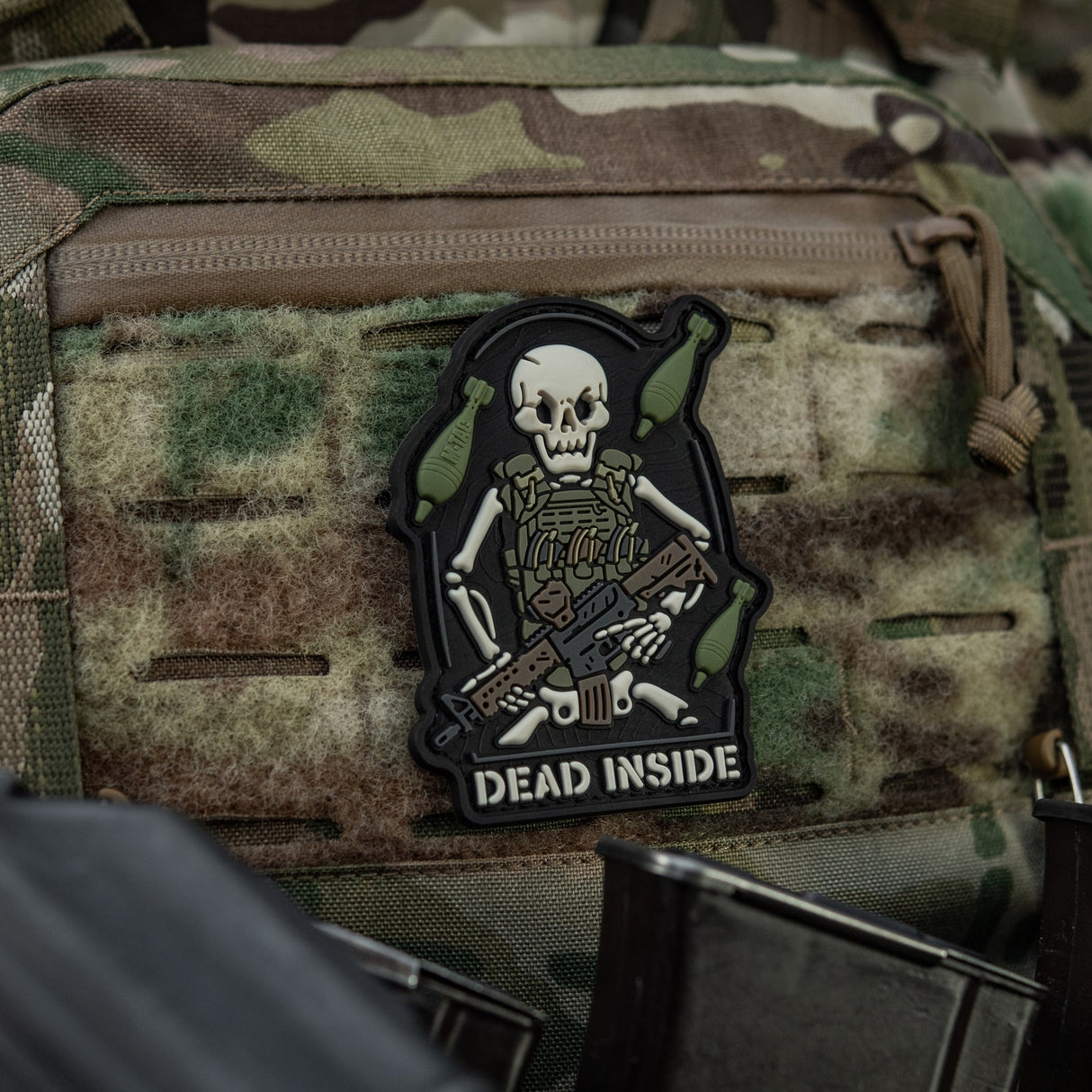 M-Tac Patch Dead Inside PVC in Olive Drab, alternate view 17