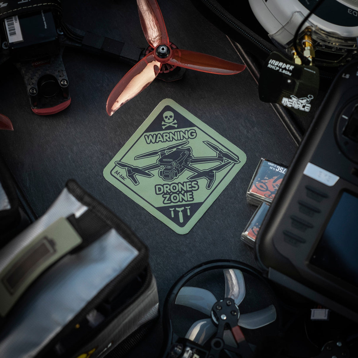 M-Tac Drones Zone Large Sticker, alternate view 10