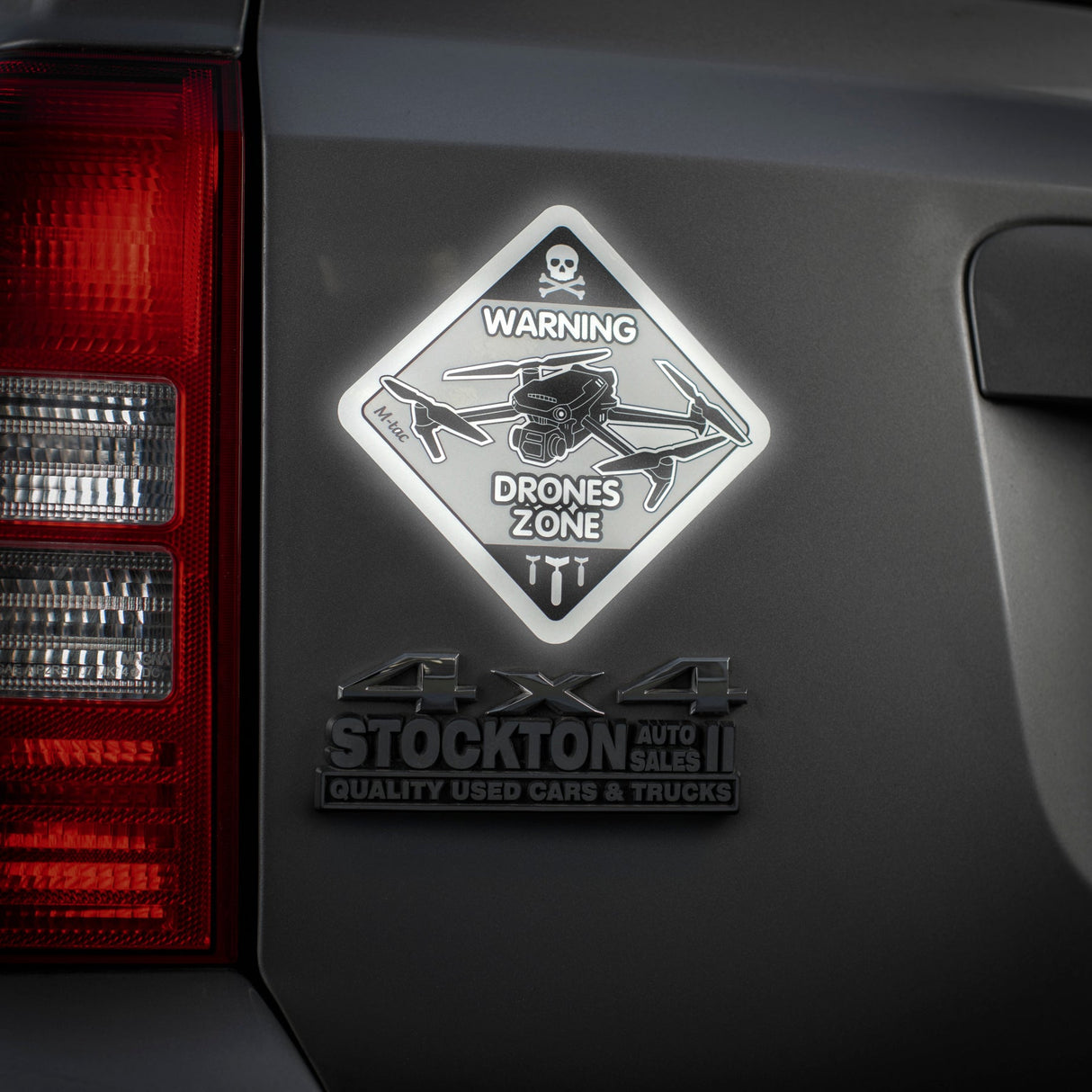 M-Tac Drones Zone Reflective Sticker, alternate view 8