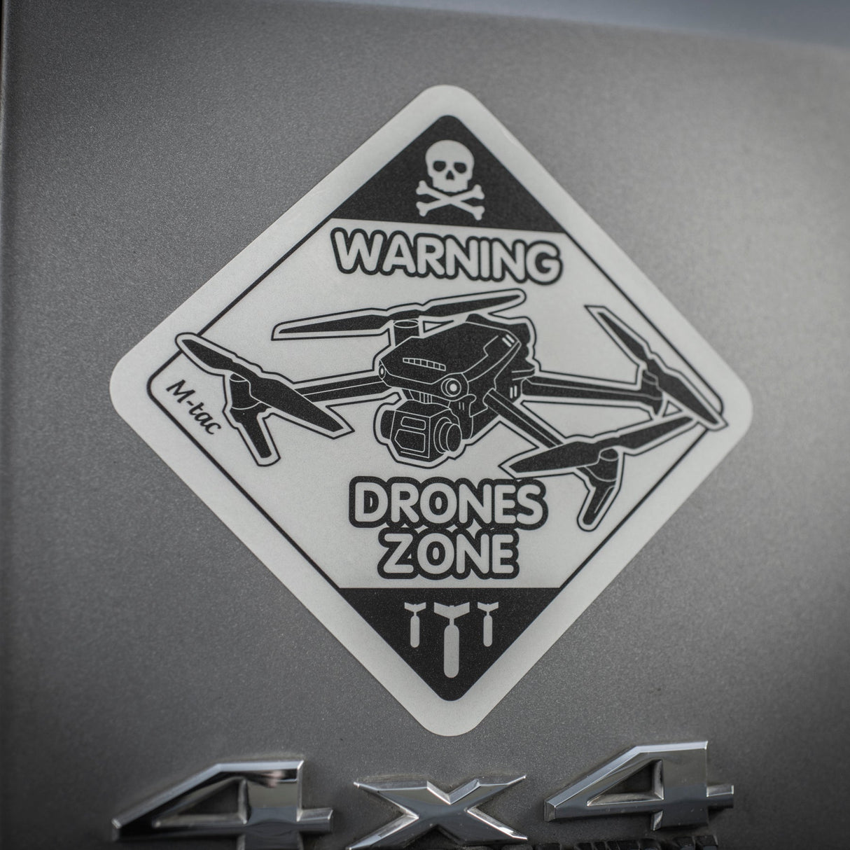 M-Tac Drones Zone Reflective Sticker, alternate view 9