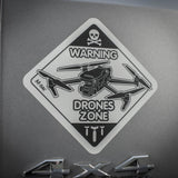 M-Tac Drones Zone Reflective Sticker, alternate view 9