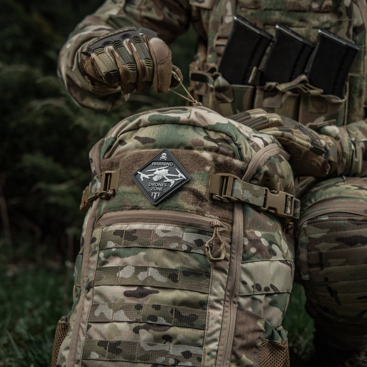 M-Tac Patch Drones Zone PVC, alternate view 22