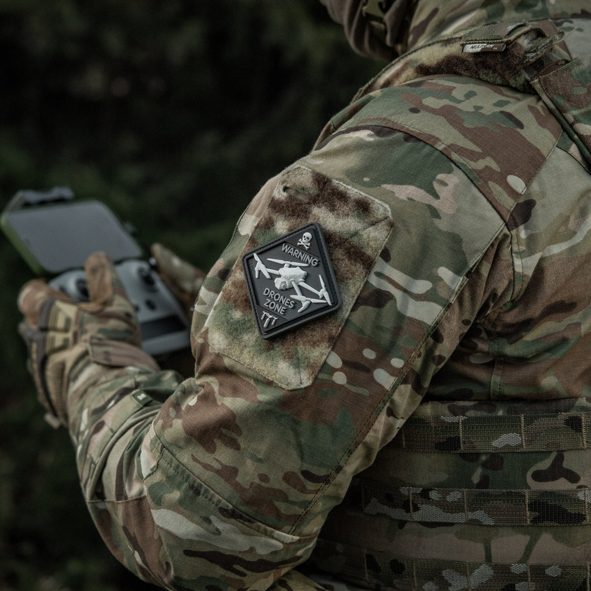 M-Tac Patch Drones Zone PVC, alternate view 30
