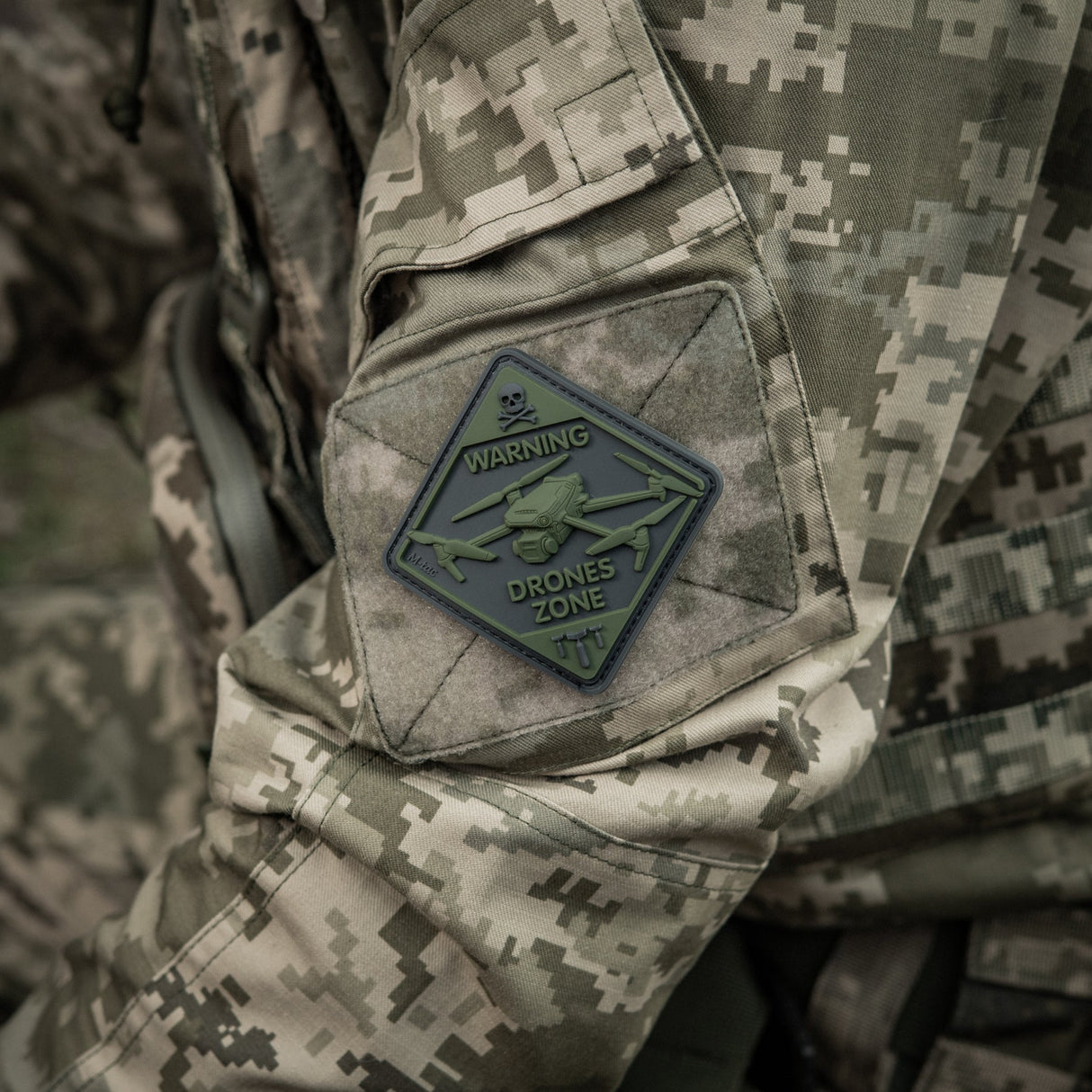 M-Tac Patch Drones Zone PVC, alternate view 10