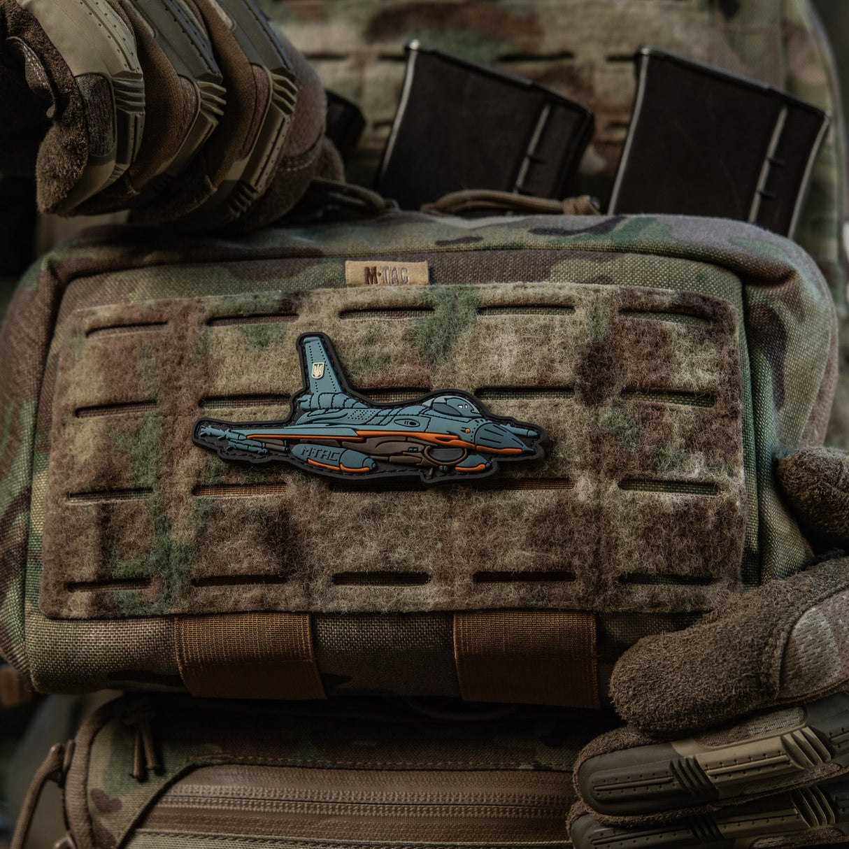 M-Tac F-16 PVC Patch, alternate view 20
