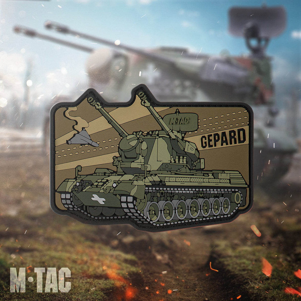 M-Tac Patch Gepard PVC, alternate view 12