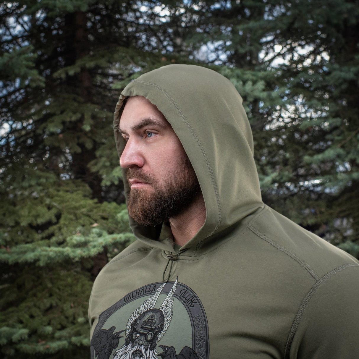 M-Tac Hoodie Odin in Black, alternate view 11