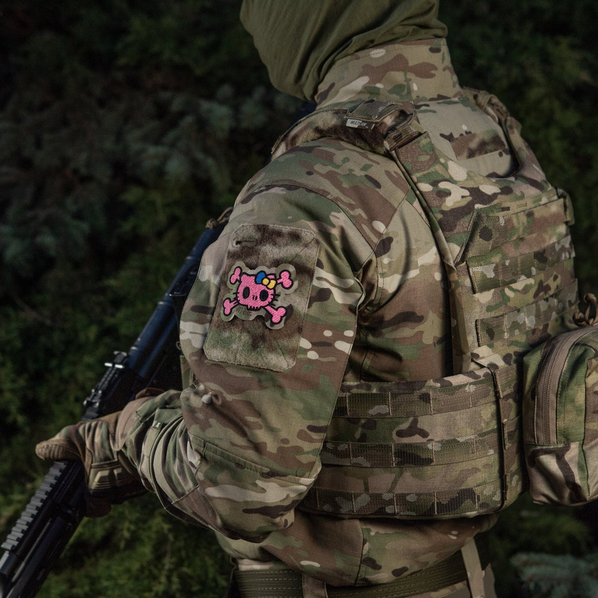 M-Tac Patch Kitty Embroidery in Pink, alternate view 16