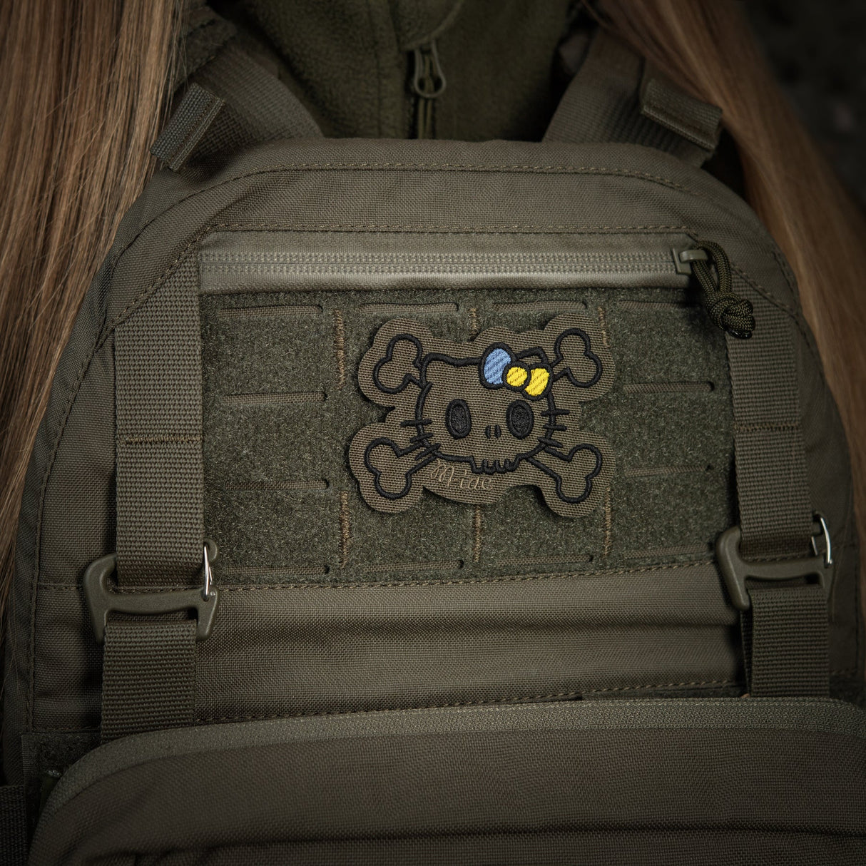 M-Tac Patch Kitty Outline Embroidery in Ranger Green, alternate view 28