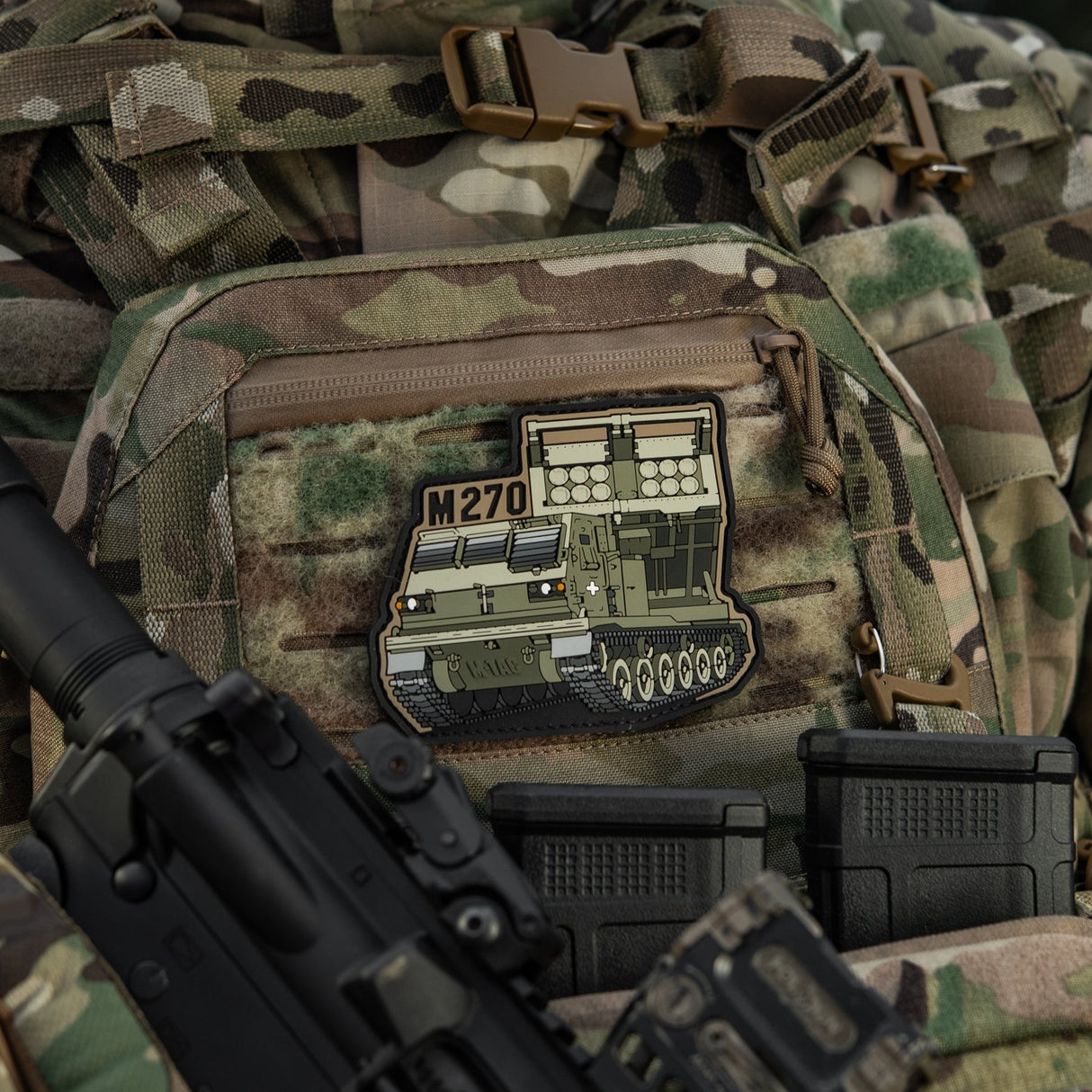 M-Tac M270 MLRS PVC Patch, alternate view 7