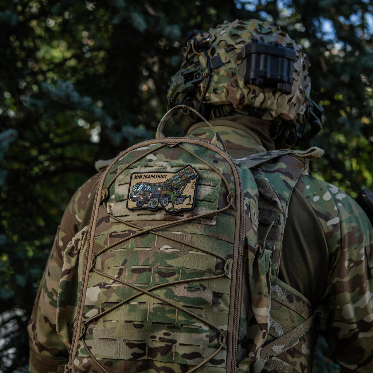 M-Tac MIM-104 Patriot PVC Patch, alternate view 2