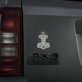 M-Tac Sticker Mjölnir Reflective Large in Black, alternate view 5